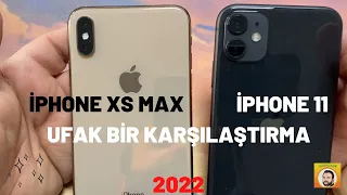 iPHONE XS MAX -  iPHONE 11  GÜNCEL KARŞILAŞTIRMAAÇILIŞ TESTİÇERÇEVE KALINLIĞI2022/ İNCELEME