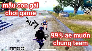 PUBG Mobile - Giả Dạng Bản Thân Đi Trà Trộn Gặp Ngay Bạn Gái Quốc Dân Của AE :v