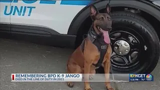 Remembering BPD K-9 Jango