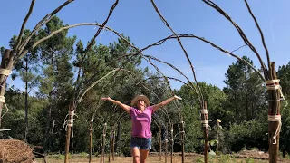 Making a Garden Arch from Acacia