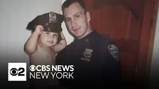 2 children of fallen NYPD officers follow in their fathers' footsteps