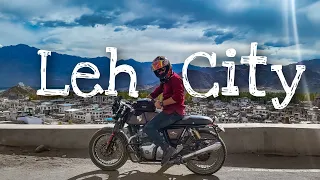EP-5 Exploring Leh City but what about our punctured GT 650? RSA? || Ladakh 2022