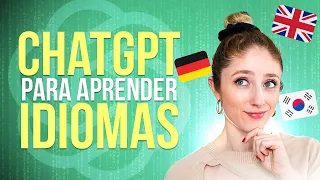 12 FORMAS para APRENDER IDIOMAS con CHAT GPT 🚀 [IA para Practicar Inglés y Alemán GRATIS]