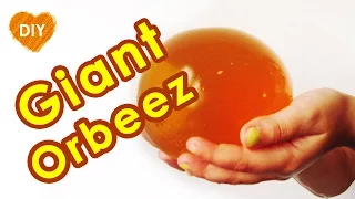 Orbeez giant easy DIY. How to make GIANT Orbeez at home. Giant orbeez - foam bath.