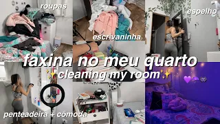 FAXINEI MEU QUARTO TODO! cleaning my room para Junho ✨