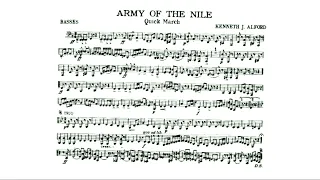 The Army Of The Nile March (Kenneth J. Alford) - Bass