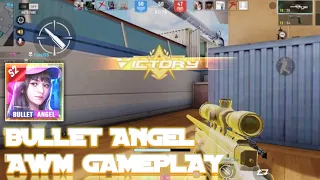 Bullet Angel FPS | AWM-Pattern Gameplay #2👾 | MVP | CSGO Mobile | Online FPS Android Gameplay
