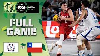Historic win for Chile vs Chinese Taipei | Men | Full Game | Crelan FIBA 3x3 World Cup 2022