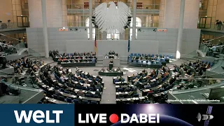 BUNDESTAG: Ampel-Regierung will Sparhaushalt 2024 endgültig durchdrücken | WELT Live dabei