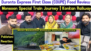 Reaction On Duronto Express First Class (COUPE) Food Review || Monsoon Special Train Journey.