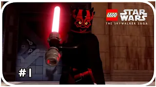 LEGO STAR WARS LA SAGA SKYWALKER #1 | [Episodio 1] LA AMENAZA FANTASMA | GAMEPLAY ESPAÑOL