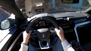 Lamborghini Urus POV Loud and Brutal Exhaust