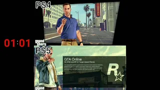 GTA 5 Loading Times PS5 vs PS4