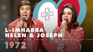 L-IMĦABBA - HELEN & JOSEPH (Malta 1972 – Eurovision Song Contest HD)