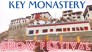 Key Monastery   Chicham Bridge  Lahaul Spiti Snow Festival (2022)