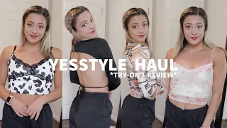 HUGE *YESSTYLE* TRY-ON HAUL + REVIEW: is it worth it?