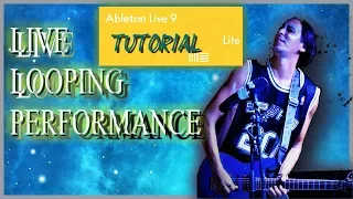 live looping easy tutorial - Ableton 9 (without controller)