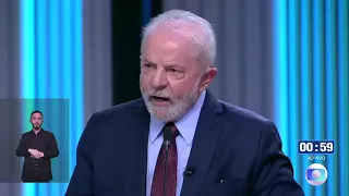 Debate na Globo - Lula pergunta para Soraya Thronicke sobre fome #DebateNaGlobo