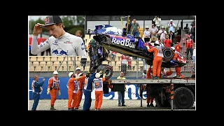 Breaking News 24H -Brendon Hartley suffered major accident in the final practice of the Spanish GP