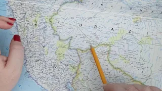 ASMR ~ Acre, Brazil History & Geography ~ Soft Spoken Map Tracing Google Earth