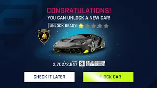 Asphalt 9 Unlocking Lamborghini Centenario ♥️♥️