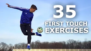 35 Individual First Touch Training Exercises | Improve Your First Touch With These Drills