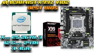 Mashinist X99Z V102 с увеличенным радиатором. Работа над ошибками. Обзор, настройка, лучший BIOS