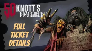 Knott's Scary Farm 2023 | Ticket Options | Which Should You Buy