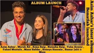 Asim Azhar's latest album Bematlab launched