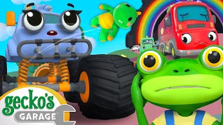 Let's Help Molly the Monster Truck｜Gecko's Garage｜Funny Cartoon For Kids｜Learning Video For Toddlers