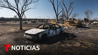 Texas pasa del frío al calor y complica el panorama de los incendios forestales | Noticias Telemundo