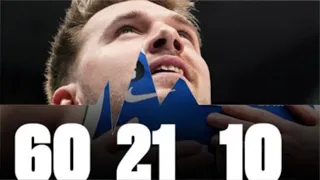 Give It Up For Luka Doncic First Ever 60 Points 21 Rebound 10 Assists Game