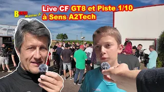 CF GT8 et Piste 1/10 Thermique Sens A2Tech