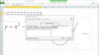 как ... построить график функции в Excel