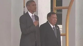 Обама прибыл в Лаос для участия в саммитах