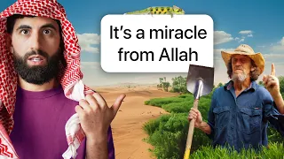 The Aussie Muslim Convert Turning the DESERT GREEN!