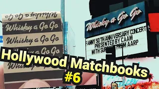 Hollywood Matchbooks THEN and NOW - Sunset Strip Whisky a Go Go!