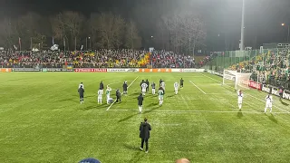 Zalgiris Slovan finish
