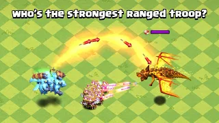 The Greatest Flying-Ranged Troops Tournament in Clash of Clans