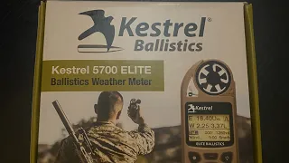 Unboxing the Kestrel 5700 elite ballistics weather meter