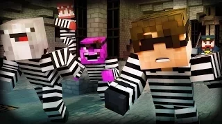 Minecraft Mini-Game: COPS N ROBBERS! (DOUBLE AGENT ROSS AND MAX!) /w Facecam