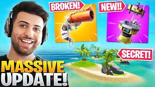 EVERYTHING Epic Didn't Tell You In The HUGE Update! (Flare Gun, New Upgrades!) - Fortnite Season 3