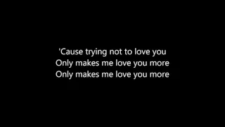 Nickelback - Trying not to love you Lyrics