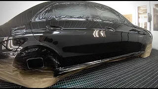 Car painting | M Benz | Spray guns Sata X5500 I RP Base & Iwata ws400 1.4HD Clear coat