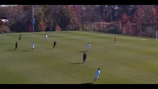 Alexito redbull defender playing up a year NYRB u15 vs u15 inter Miami. Home game.