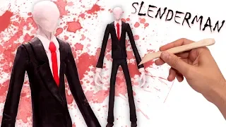 SLENDERMAN - Hecho en CLAY | Aprende cómo hacer en plastilina a Slender Man | Sculpting Tutorial