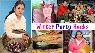 WINTER PARTY HACKS  - To Solve All Your Problems | CookWithNisha