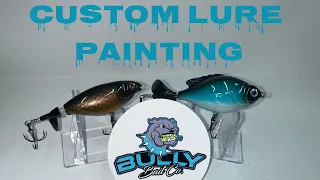 Custom Lure Painting-(Bully Bait Co.)