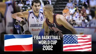 Yugoslavia vs USA - Classic Full Games | FIBA Basketball World Cup 2002