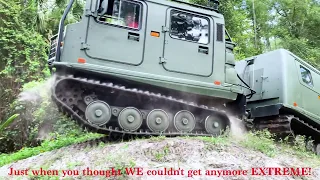 Here is an EXTREME TANK!!! 1982 Hagglund D-206 17 Seater Expedition